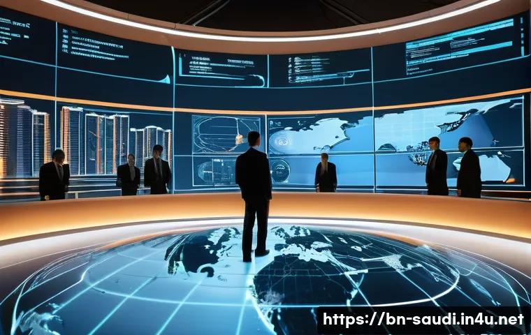 사우디아라비아의 주요 사건사고 석유 시설 공격 비행기 사고 - An intricate scene illustrating global geopolitical tension and economic impact. In the foreground, ...